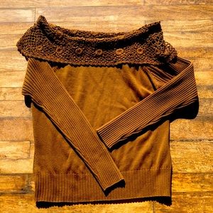 Brown British Khaki Small Sweater